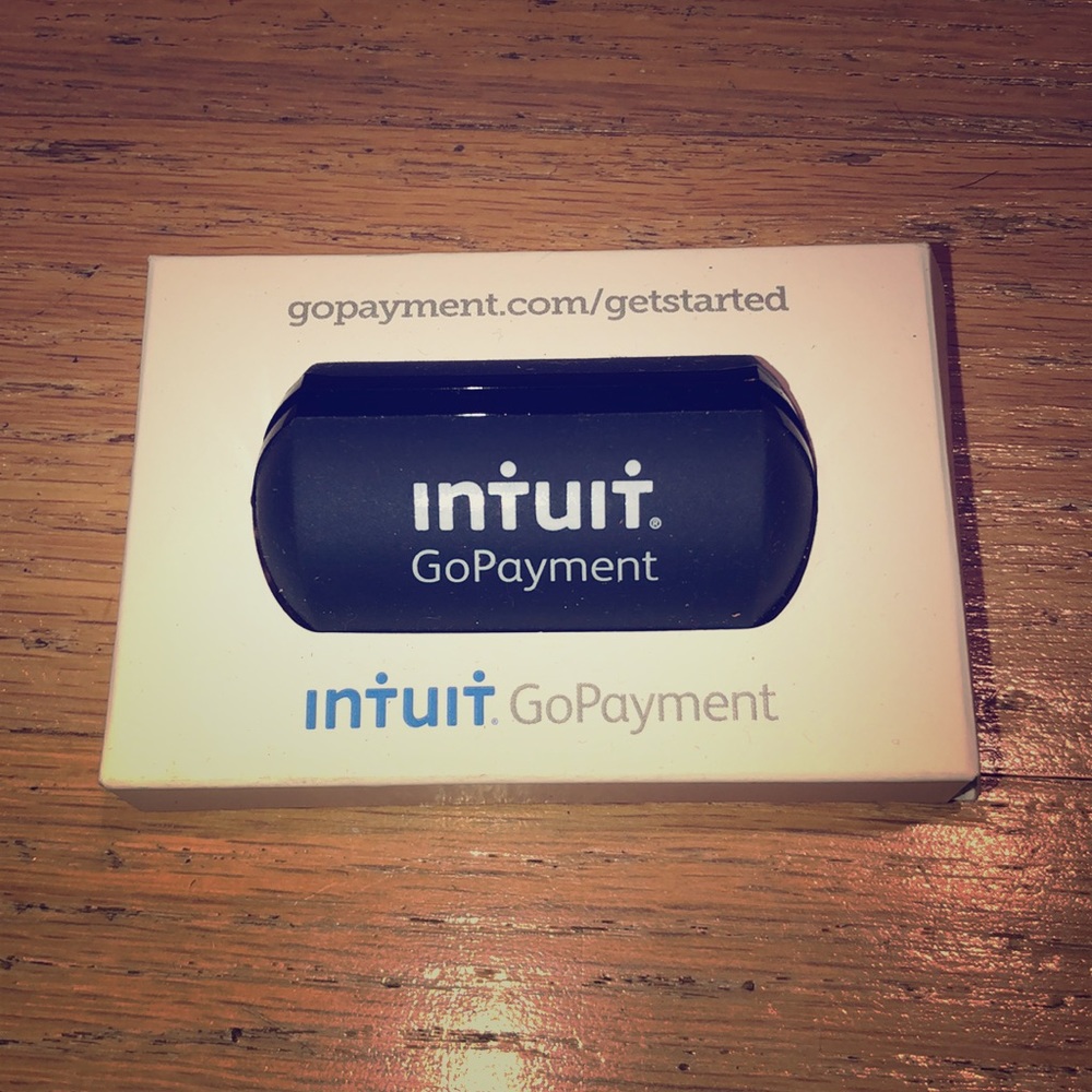 Intuit Go Payment card processing swiper - BNIB